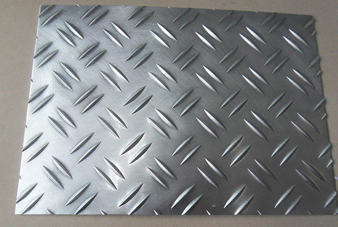 3003 Placa estriada de aluminio