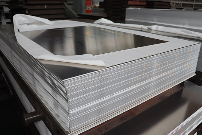Car engine 5454 aluminum plate