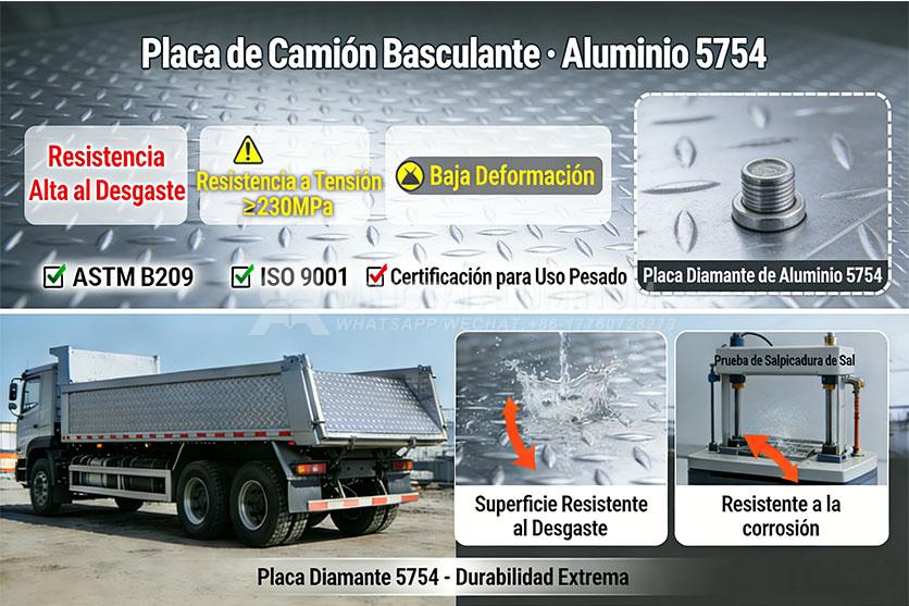 Placa de Diamante de Aluminio 5754 Anti-Corrosión para Cajas de Volquetas _0001_xiyu2